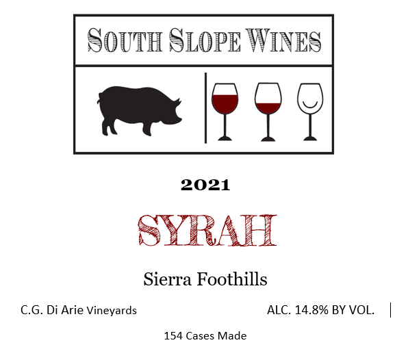 Product Image for 2021 Syrah Bottle